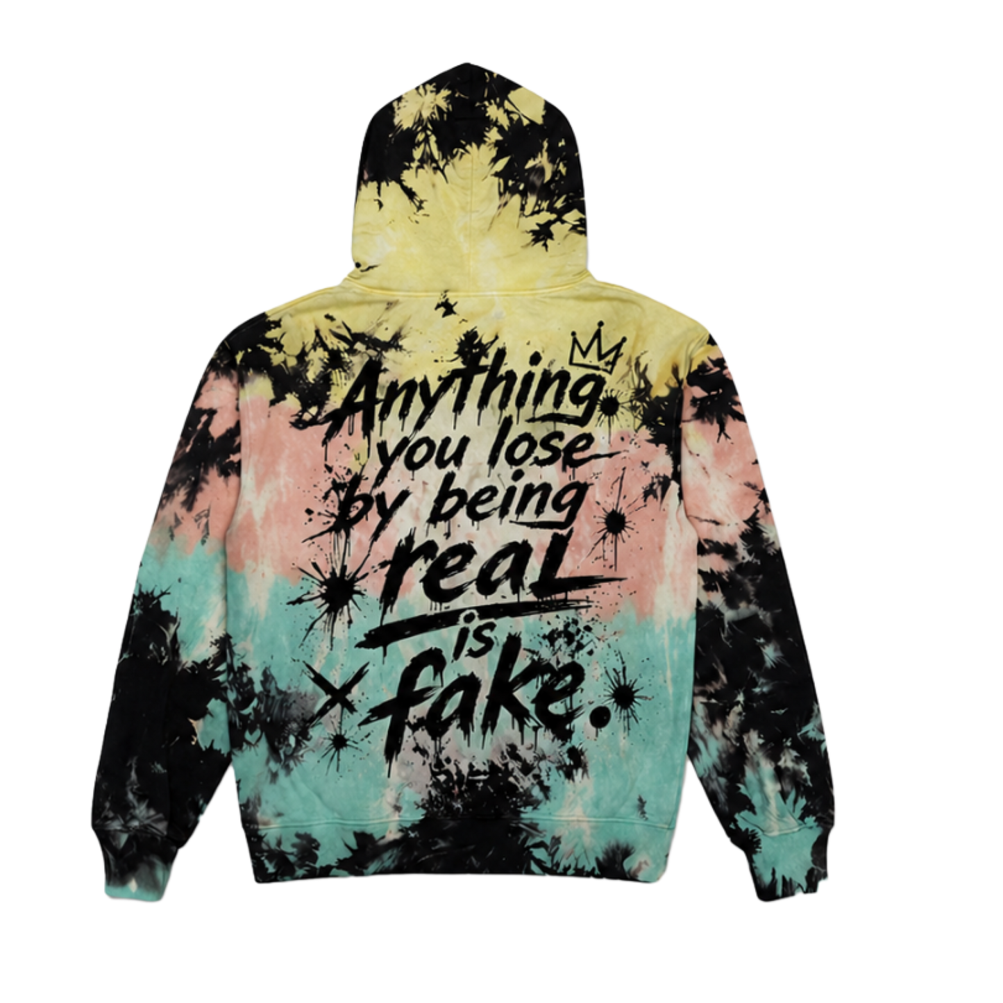 Real over fake Hoodies