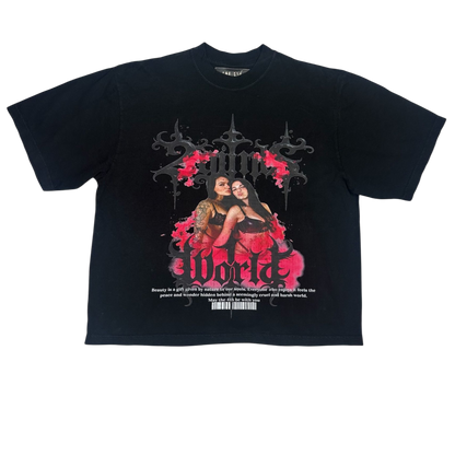 2 Girls One World Graphic Tee