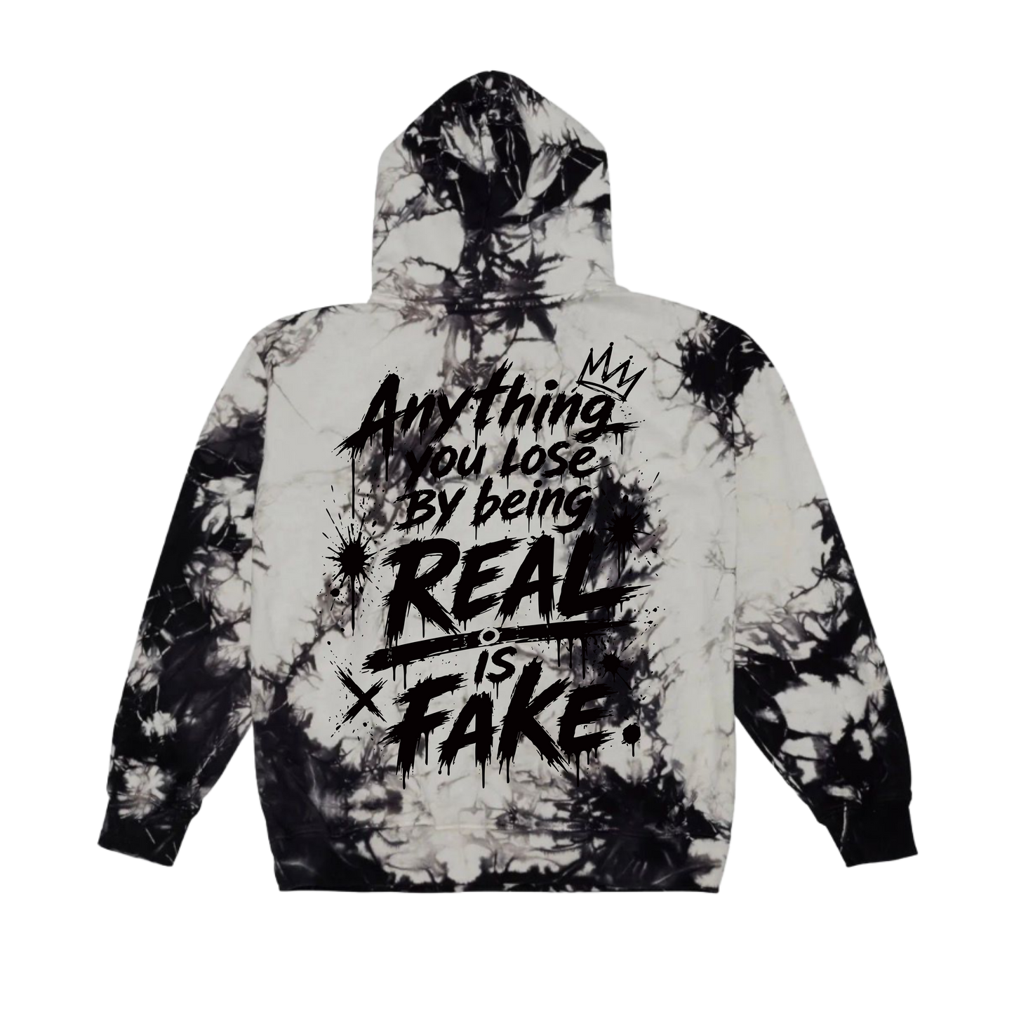 Real over fake Hoodies