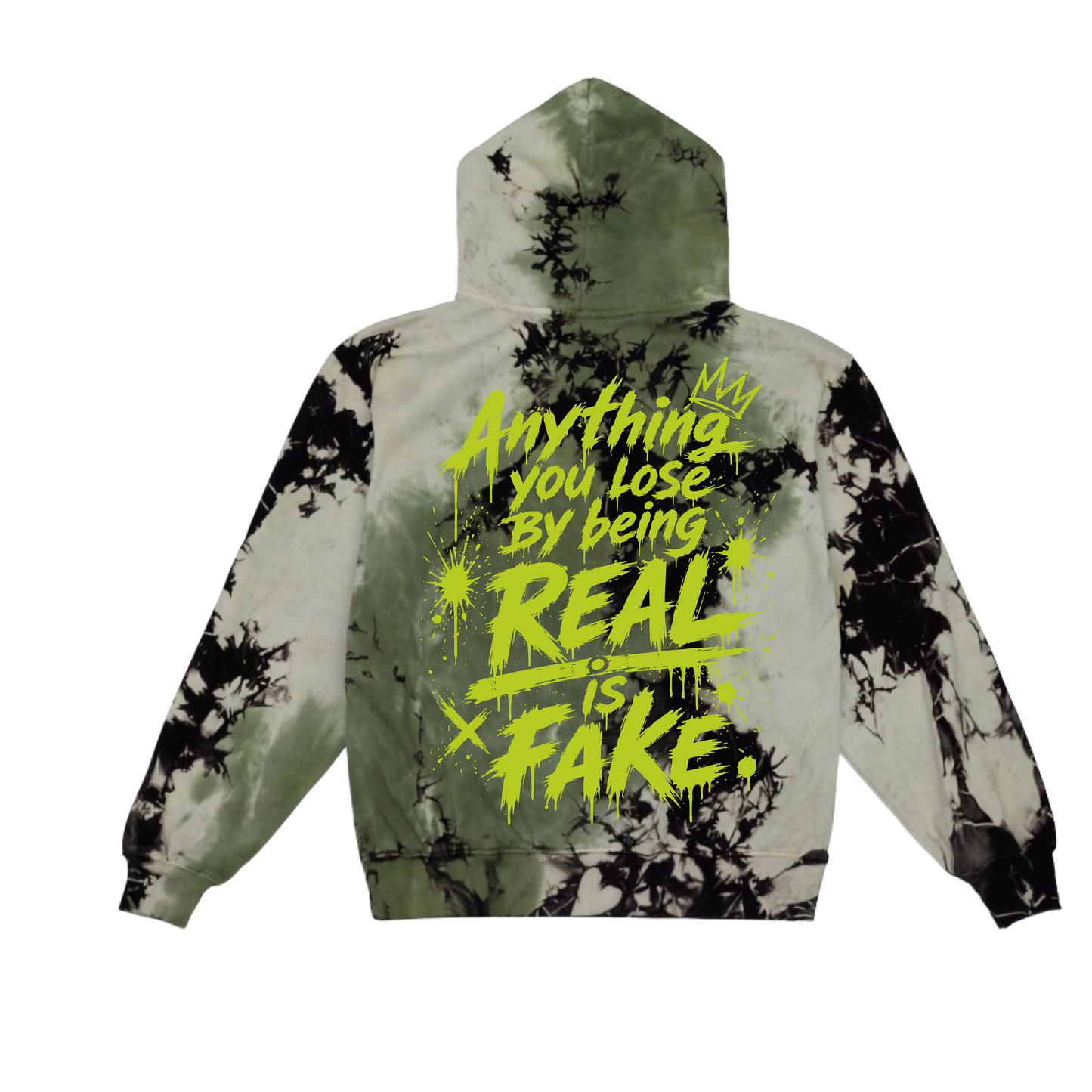 Real over fake Hoodies