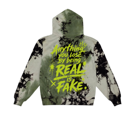 Real over fake Hoodies