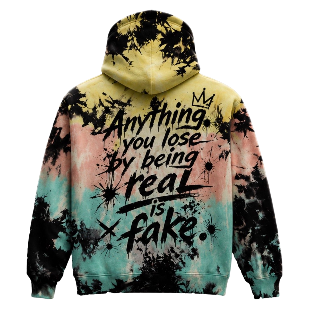 Real over fake Hoodies