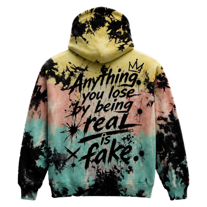 Real over fake Hoodies